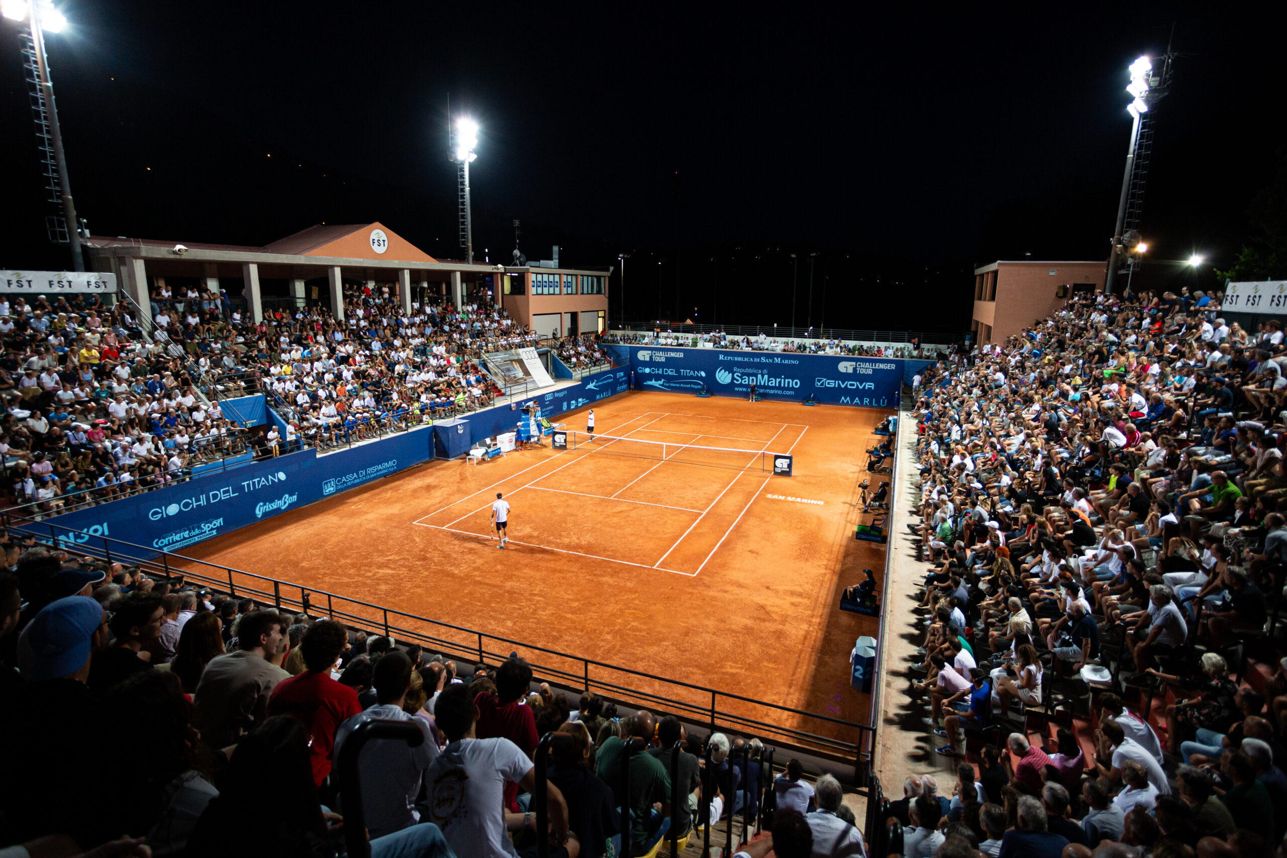 San Marino Open: Oggi tutti i match del Centrale in diretta su San Marino Rtv