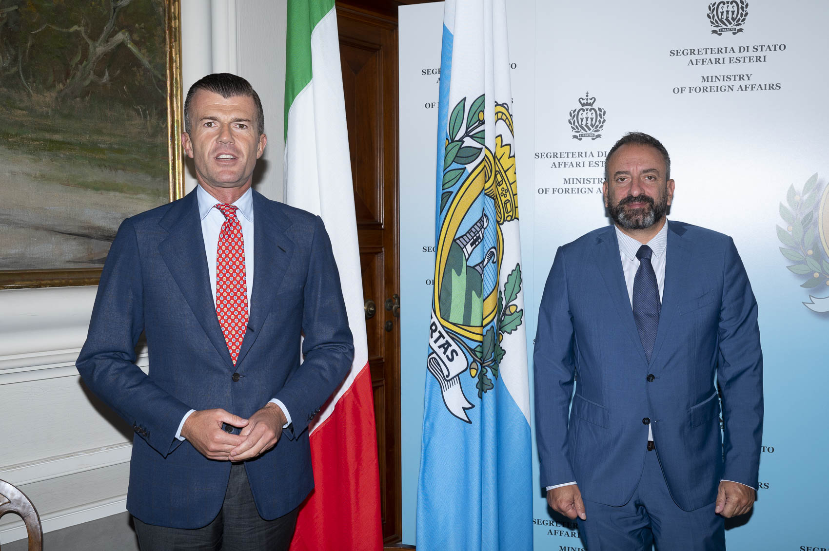 Il Sottosegretario agli Affari Esteri e Cooperazione Internazionale della Repubblica Italiana in visita a San Marino