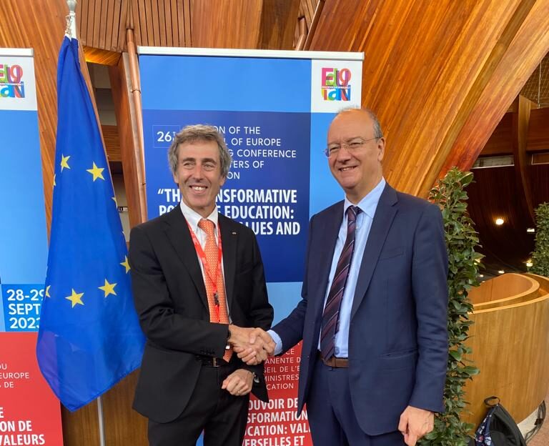 San Marino. Belluzzi incontra il ministro Valditara. Politiche scolastiche, convenzione al via