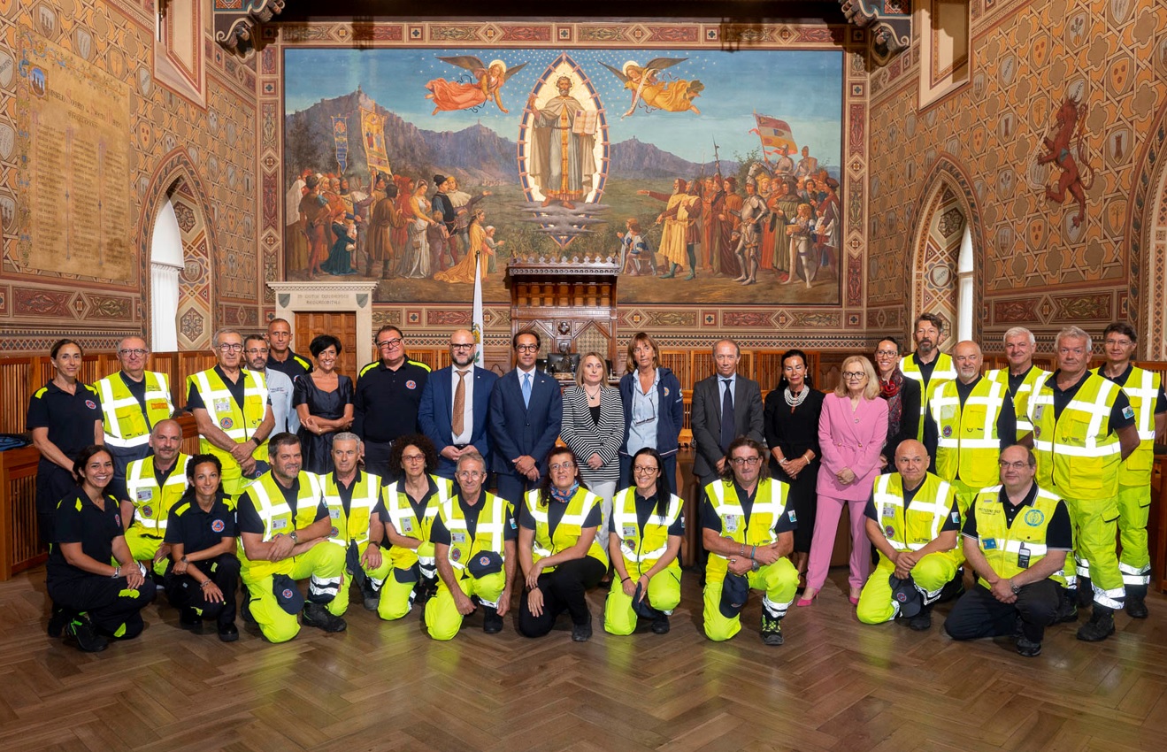 San Marino a supporto degli alluvionati dell’Emilia Romagna: consegnata la donazione elargita dal Consiglio