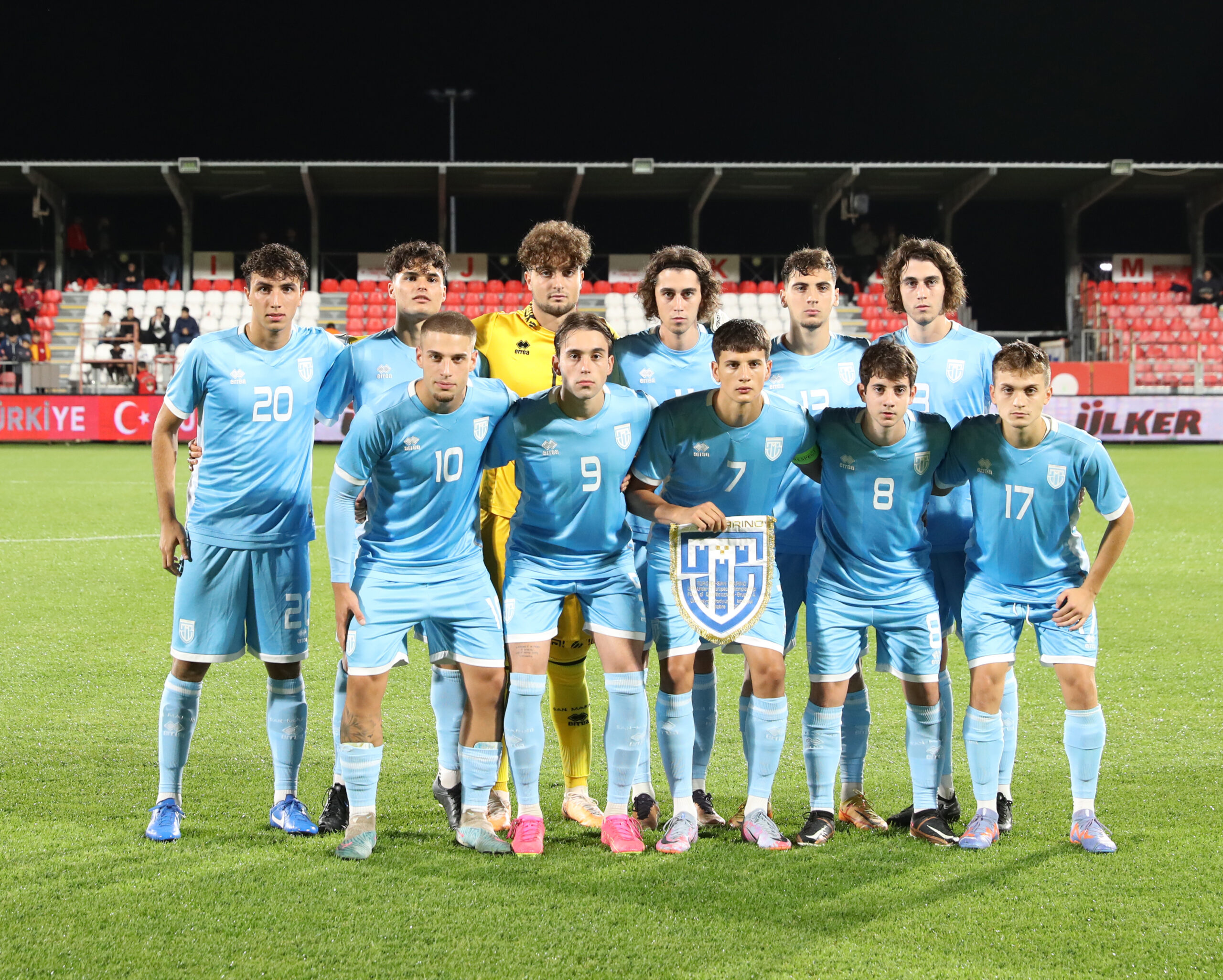 Calcio internazionale, trasferta amara e severa in Turchia per l’Under 21 di San Marino