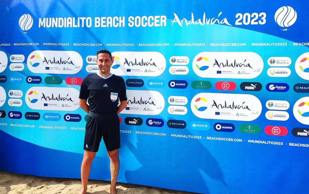 San Marino. Arbitri: Delvecchio arbitro al Mundialito 2023 di beach soccer