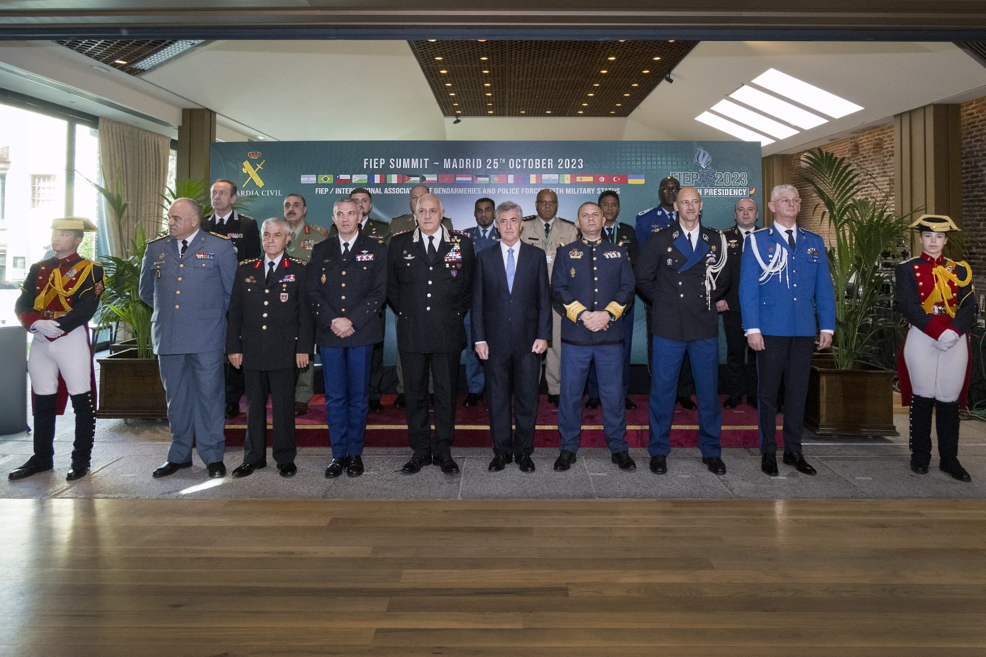 San Marino. Il Corpo della Gendarmeria ha preso parte al consiglio superiore del FIEP in Spagna