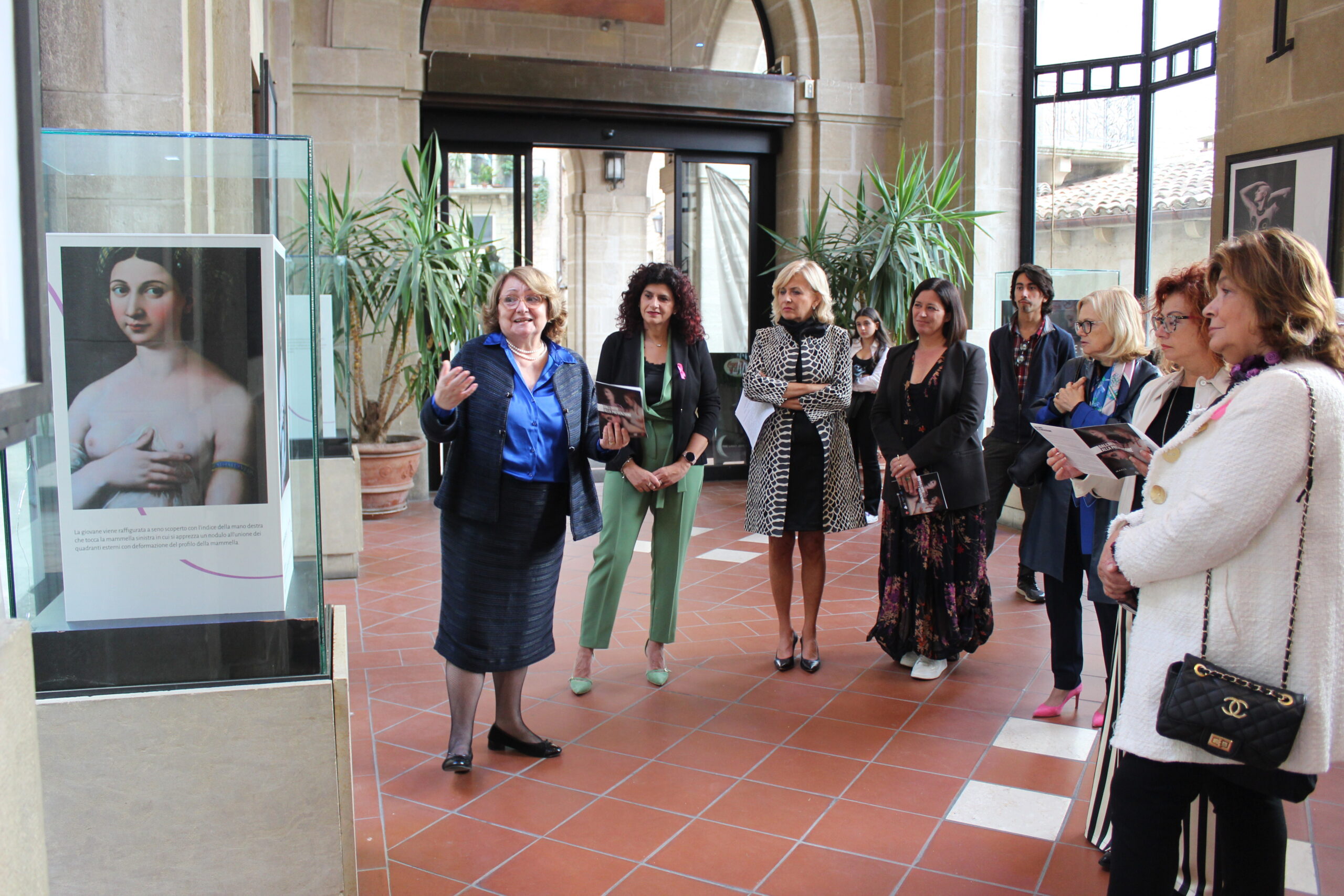 San Marino. Presentata oggi la mostra “Dall’Arte alla Prevenzione” organizzata nell’ambito delle iniziative per l’Ottobrerosa