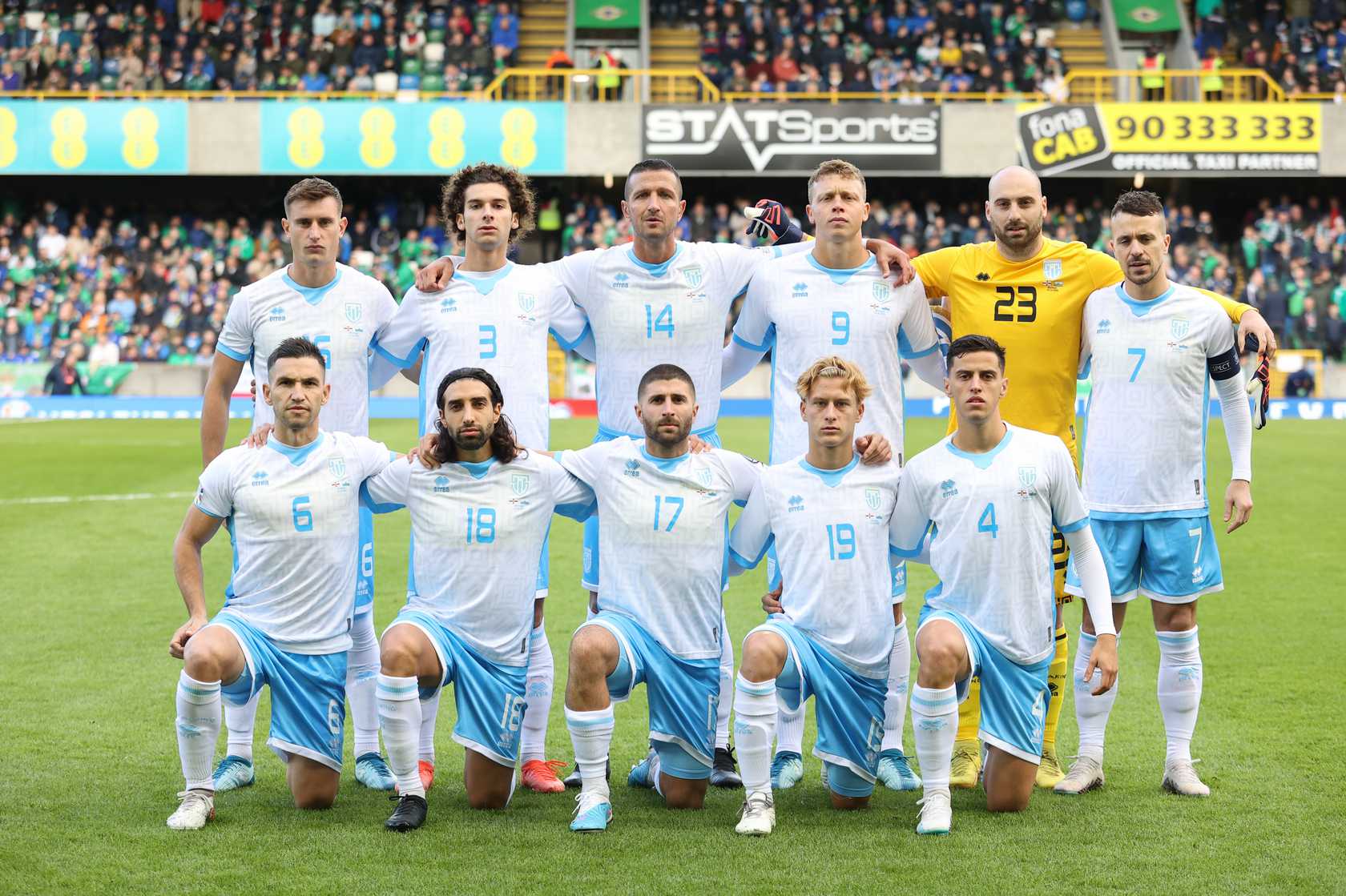 Calcio internazionale, Irlanda del Nord-San Marino 3-0