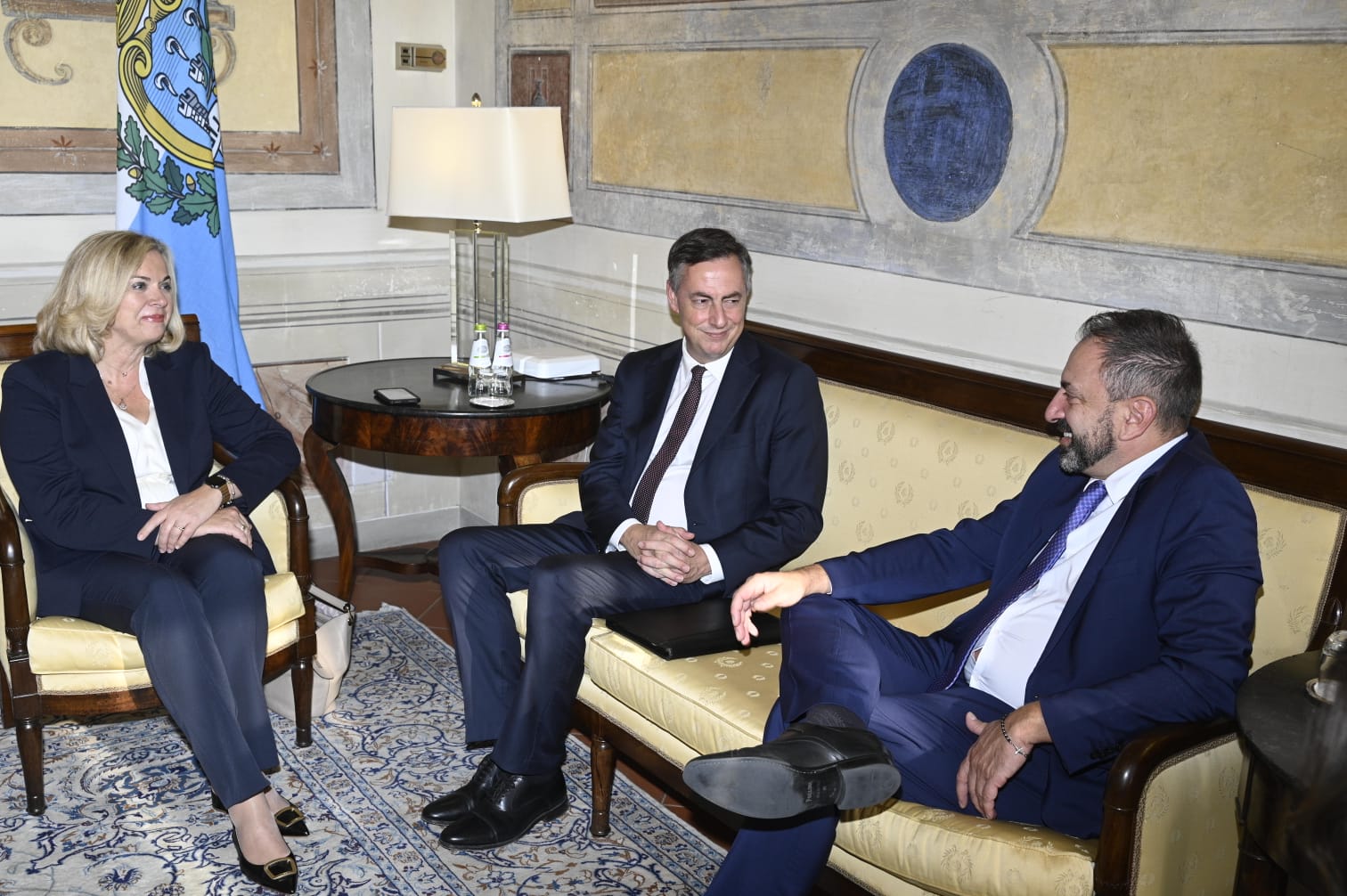 San Marino accoglie in visita i vertici della Commissione Affari Esteri del Parlamento europeo