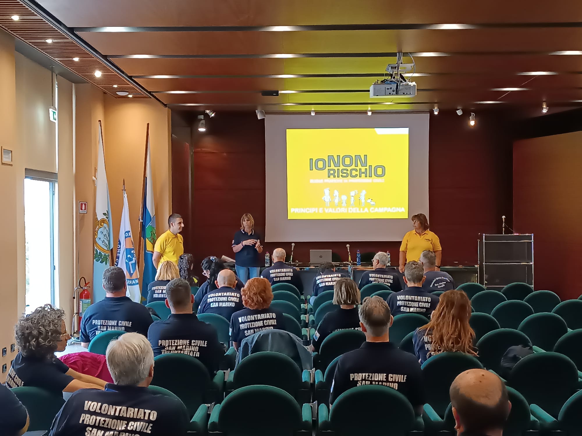 San Marino. “Io non rischio – Buone pratiche di protezione civile”, il 14 e 15 ottobre volontari in piazza a Borgo Maggiore