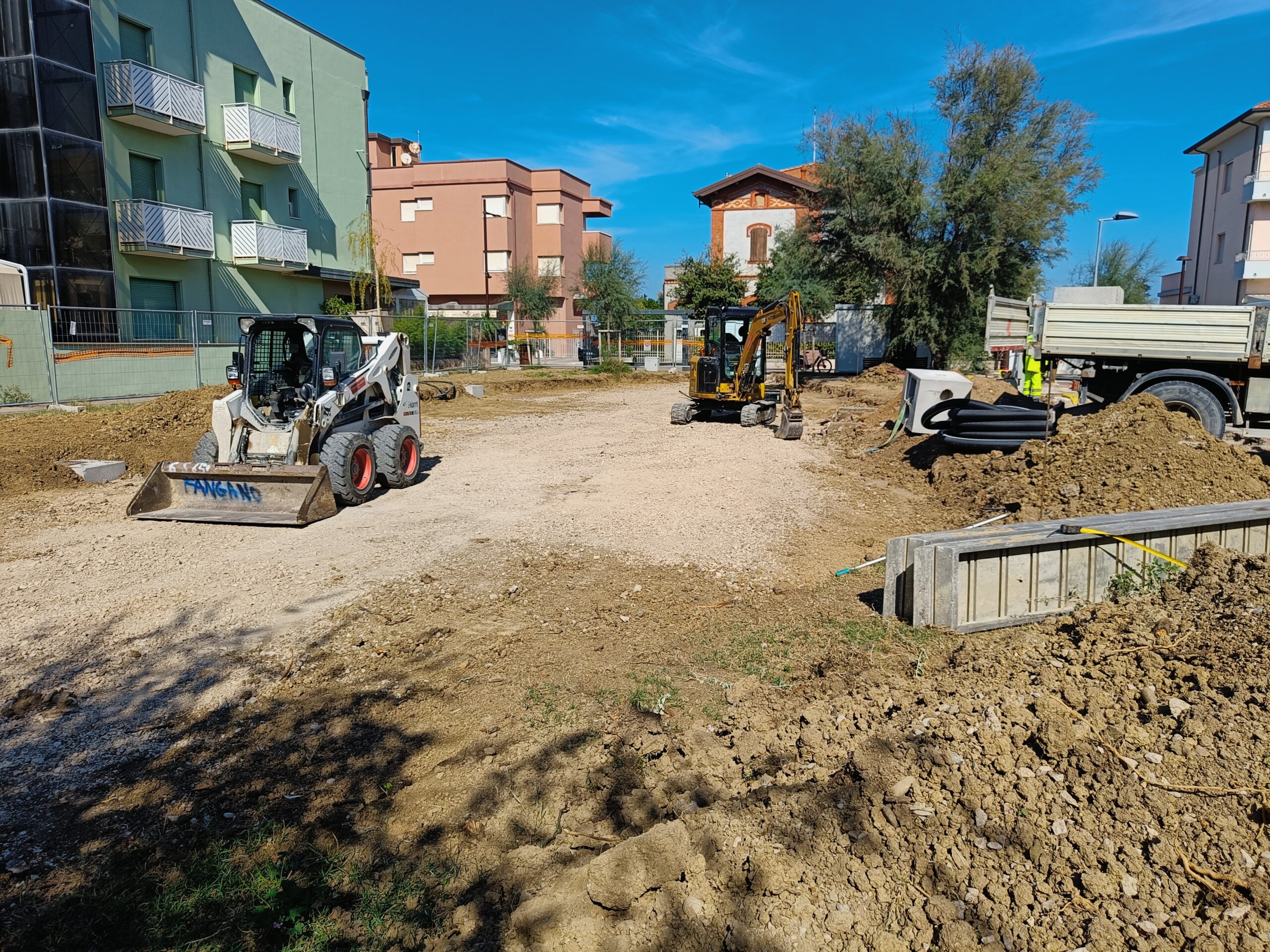 Rimini. Iniziati i lavori per la realizzazione di un nuovo parco giochi inclusivo a Viserba