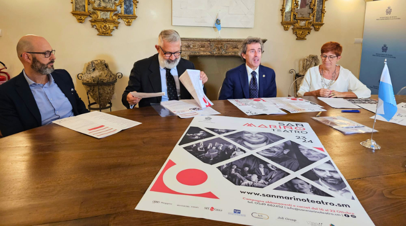 Presentata la nuova stagione teatrale a San Marino: tanti spettacoli per tutti i gusti