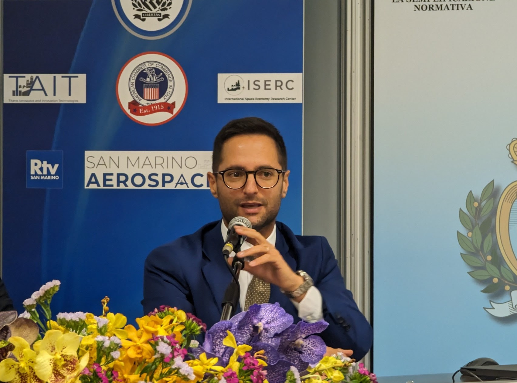 San Marino Aerospace, bilancio positivo per la prima edizione. Righi: “Alto livello delle aziende partecipanti”