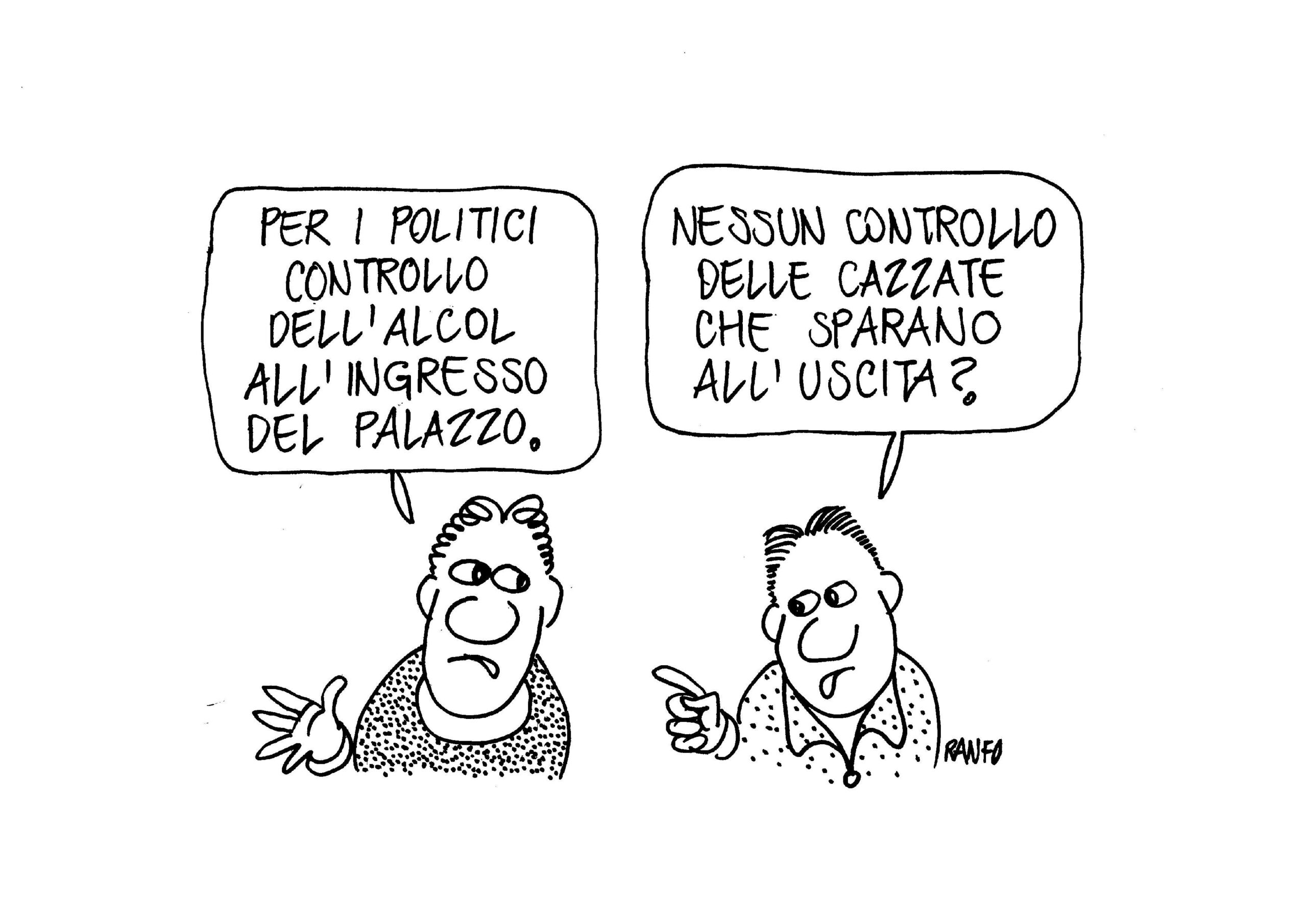Satira. Controlli per i politici a San Marino