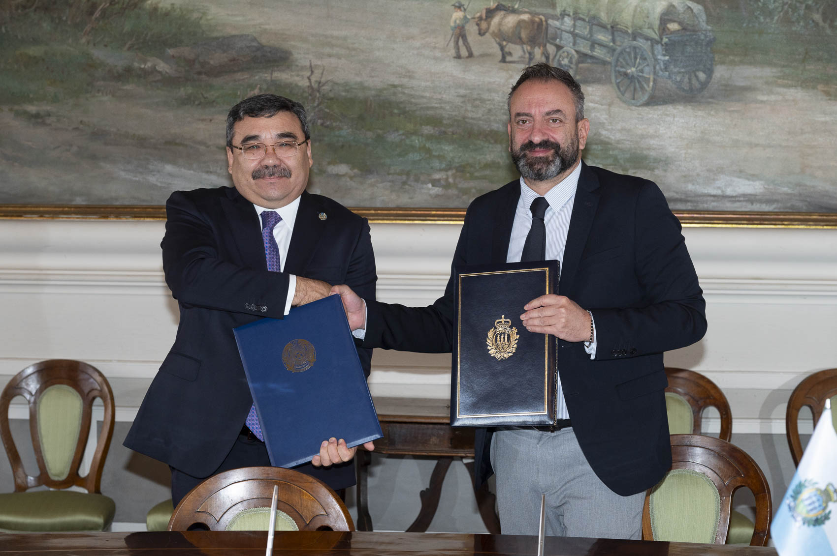San Marino. Firmato l’accordo di reciproca abolizione del visto di ingresso con la Repubblica del Kazakhstan