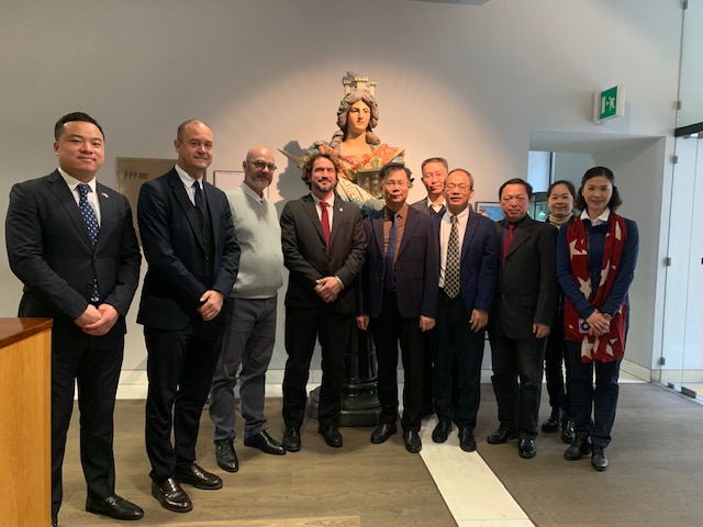 San Marino.  Una delegazione della città cinese di Xiamen visita Titano