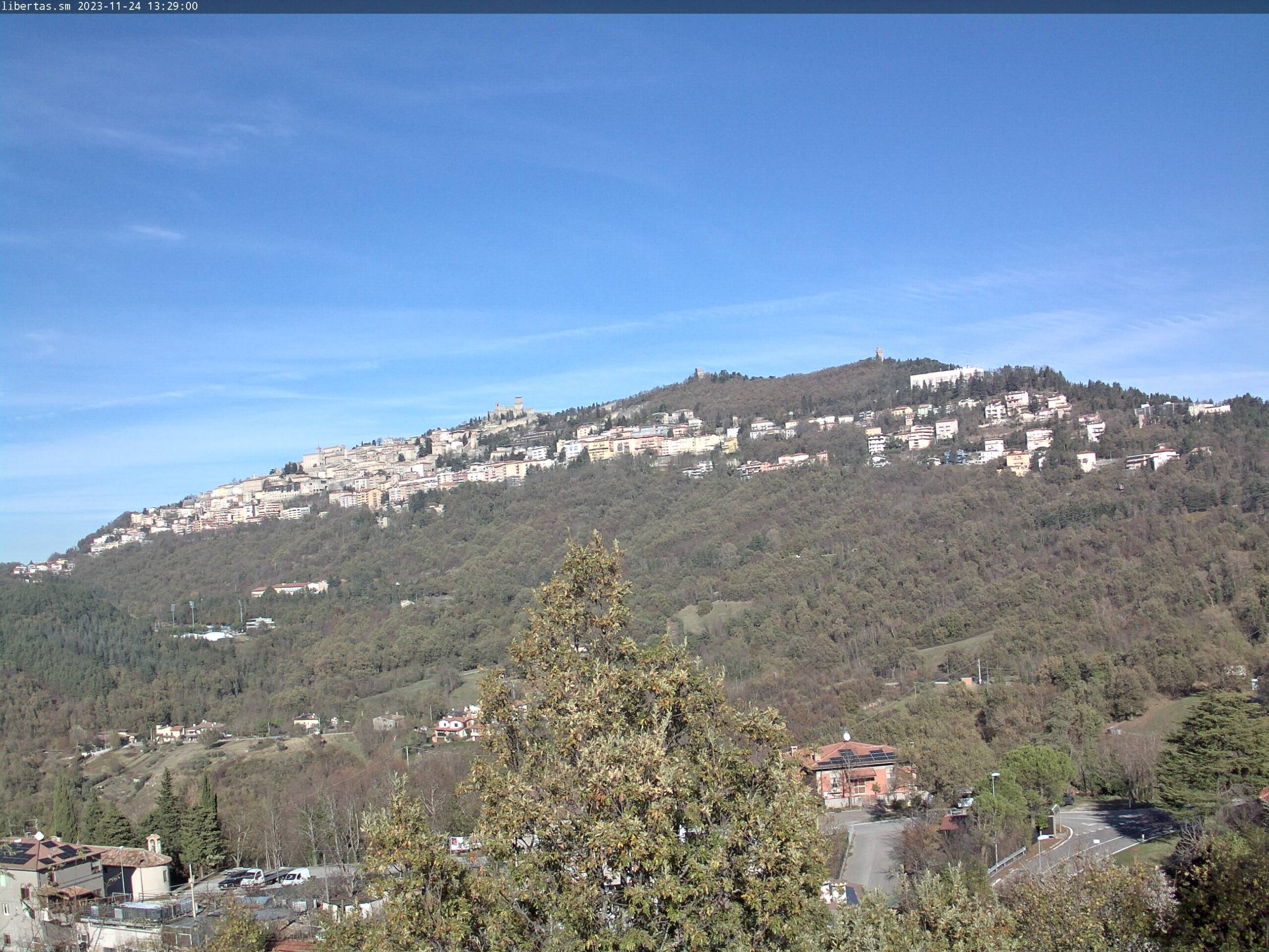 San Marino. Meteo: venti freddi nel weekend portano la temperatura minima sullo zero termico