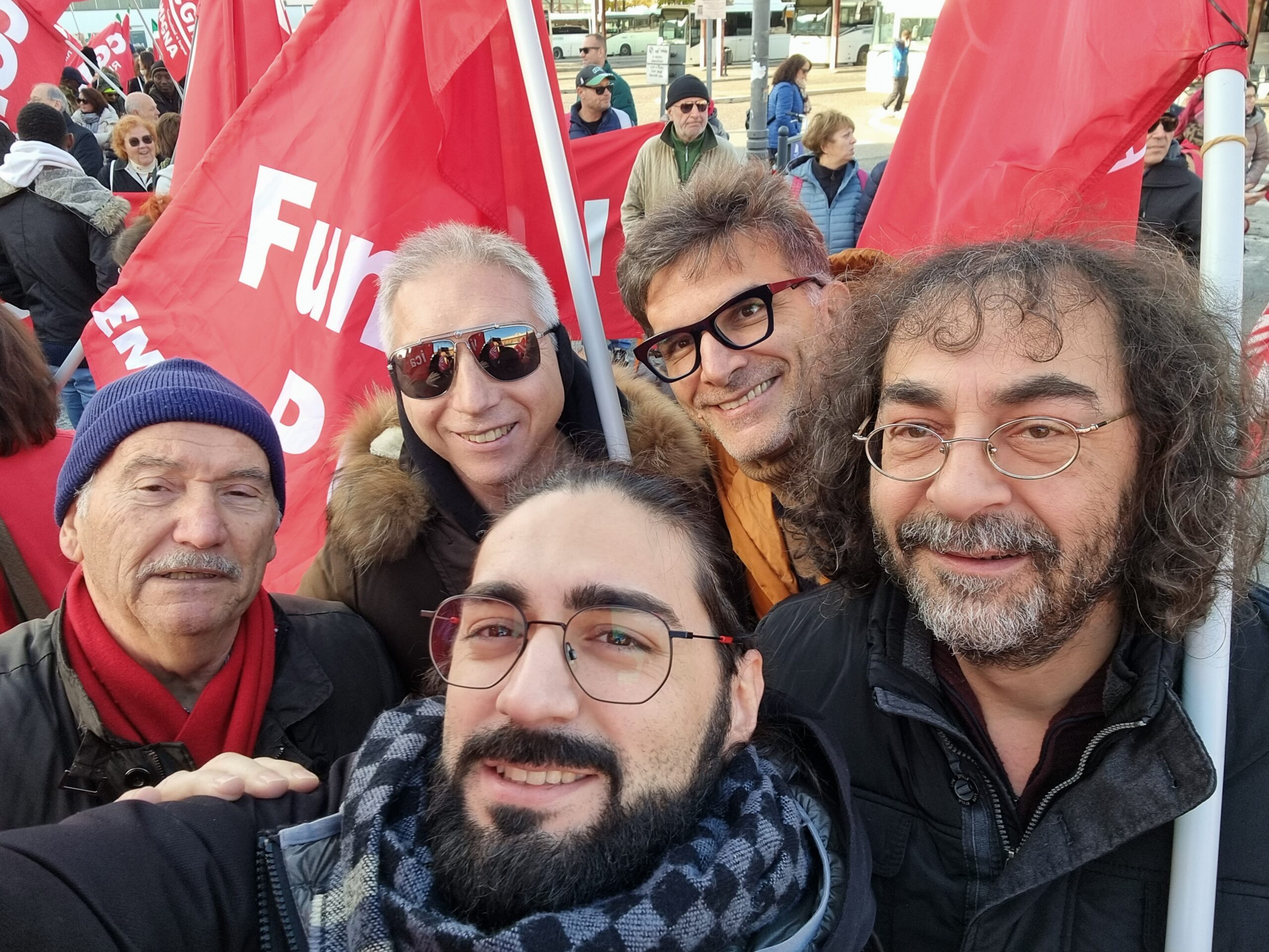 San Marino. Una delegazione CSdL a Cesena alla manifestazione per lo sciopero indetto da CGIL e UIL