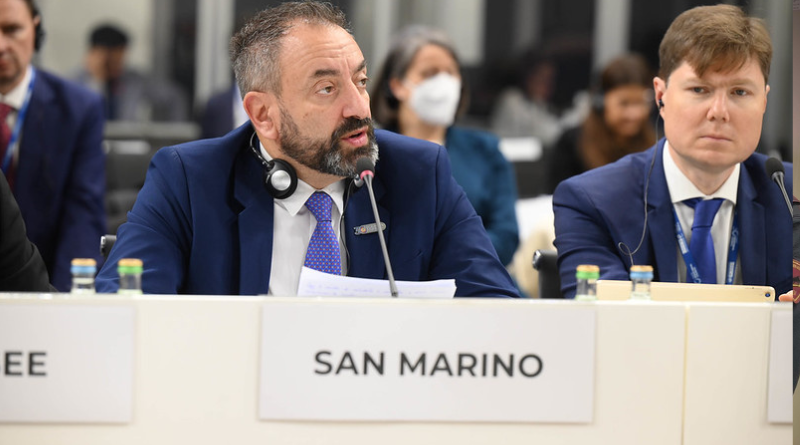 San Marino. Il Segretario Beccari al Consiglio interministeriale dell’OSCE