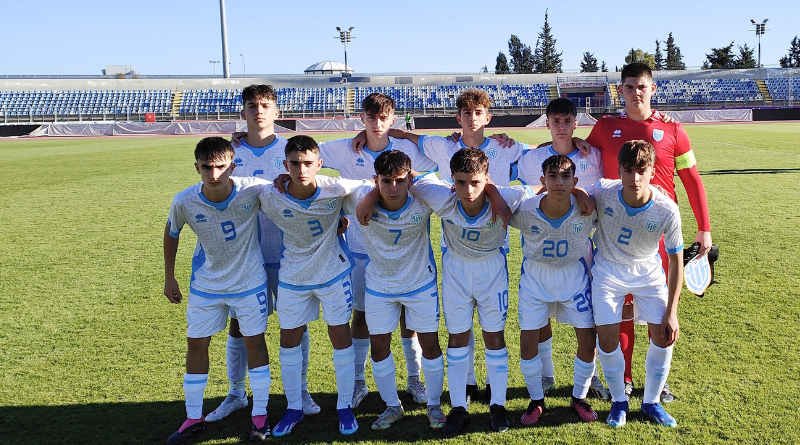 San Marino. Calcio under 15, Cipro si impone nonostante un buon primo tempo dei Titani