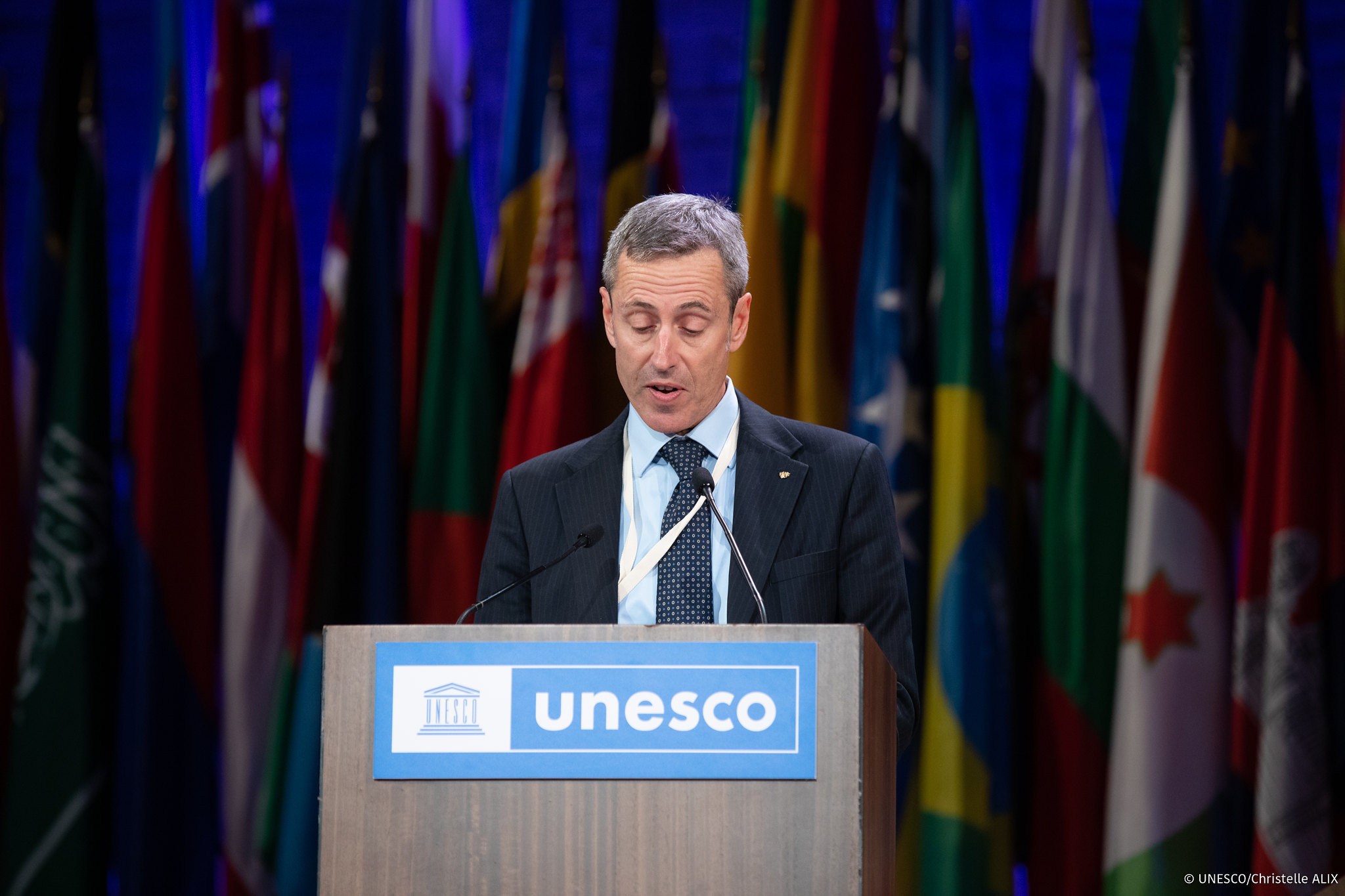 San Marino. Il Segretario di Stato Belluzzi a Parigi per la 42° Conferenza Unesco