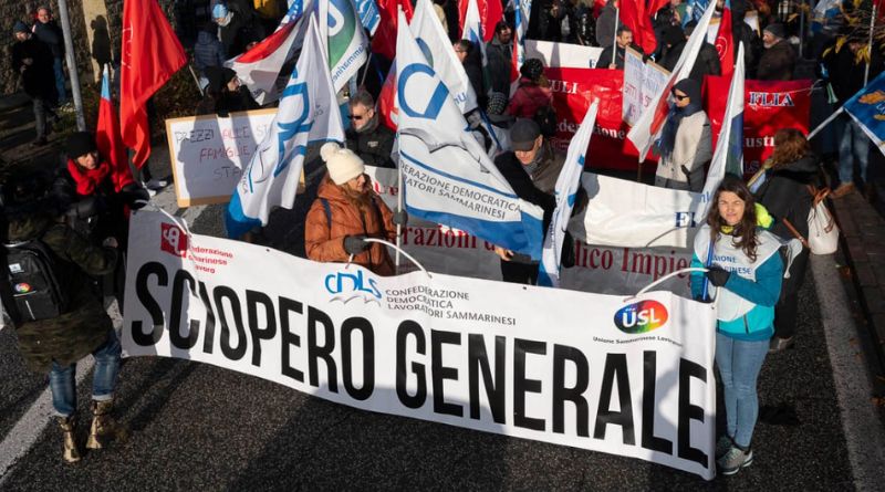 San Marino. L’allarme dei sindacati: «Nel 2022 pagati 6,6 milioni in più di tasse»