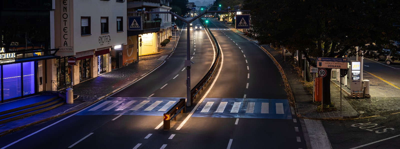 Riqualificazione della Superstrada di San Marino, nuovo guardrail lungo 550 metri a Dogana