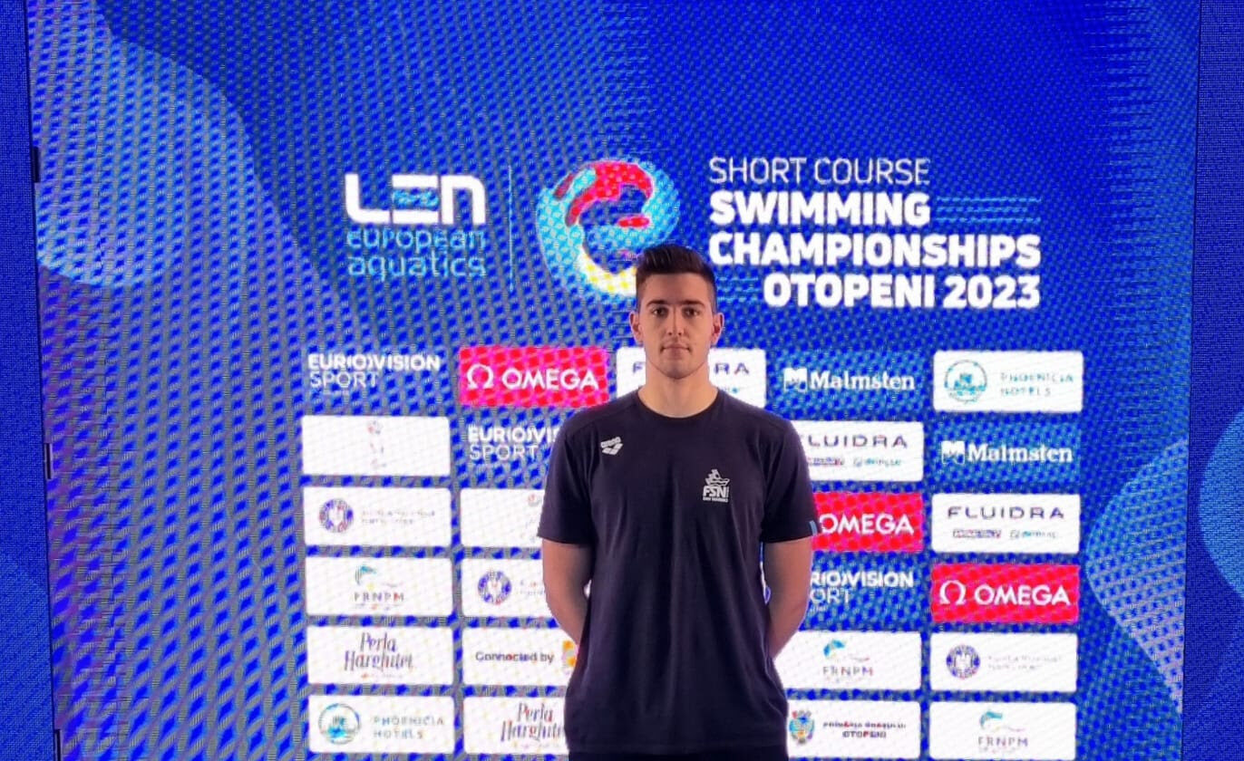 San Marino. Quattro record nazionali per Loris Bianchi agli Europei di nuoto in vasca corta