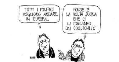 Satira. “Tutti i politici vogliono andare in Europa: forse è la volta buona che se ne vanno da San Marino?”