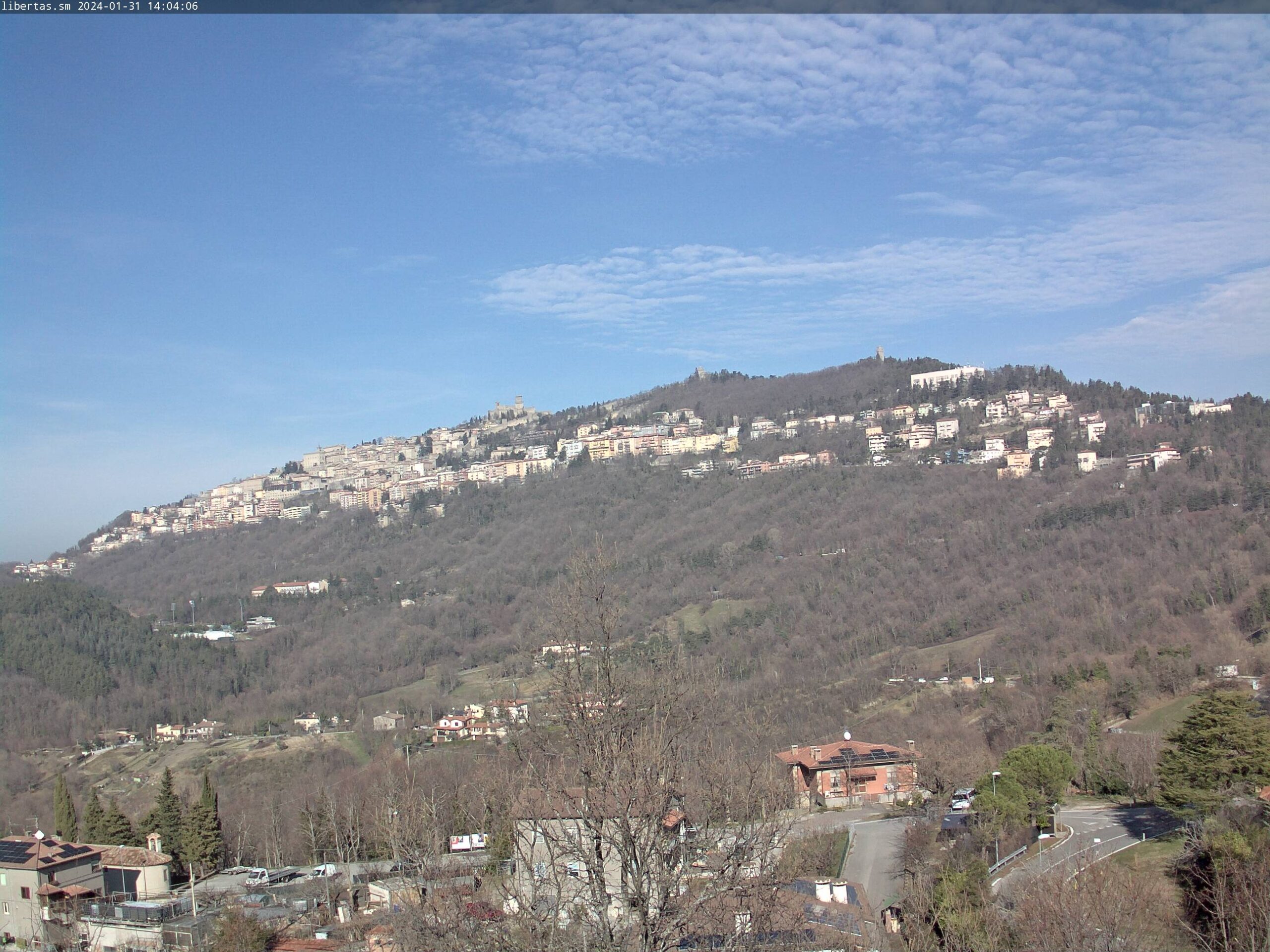 San Marino. Meteo: anticiclone subtropicale almeno fino a metà mese, sole, nebbia e temperatura sopra la media