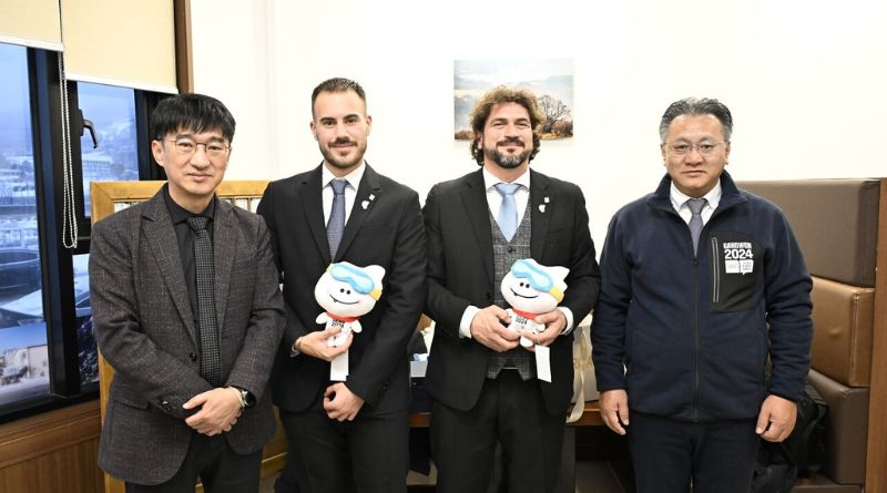 Delegazione della Giunta di Castello della Città di San Marino in visita a Pyeongchang-gun