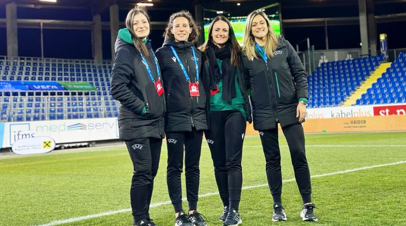 San Marino. Arbitri: Laura Cordani assistente in UEFA Women’s Champions League