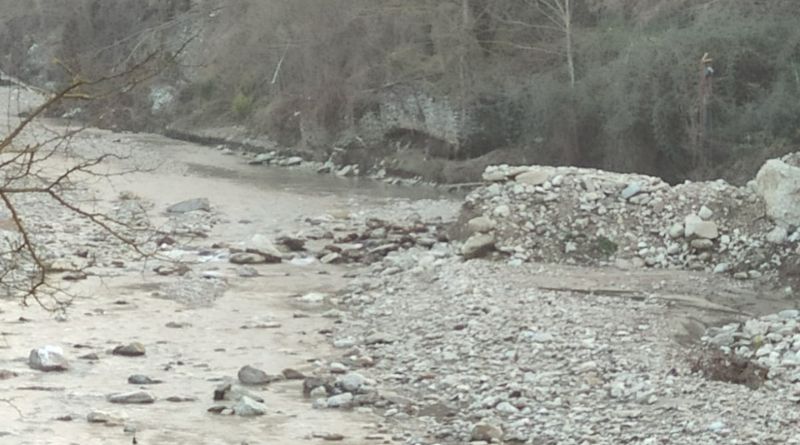 Diga abusiva sul torrente San Marino, i cittadini di Gualdicciolo: “Parzialmente ripristinato il corso del fiume”