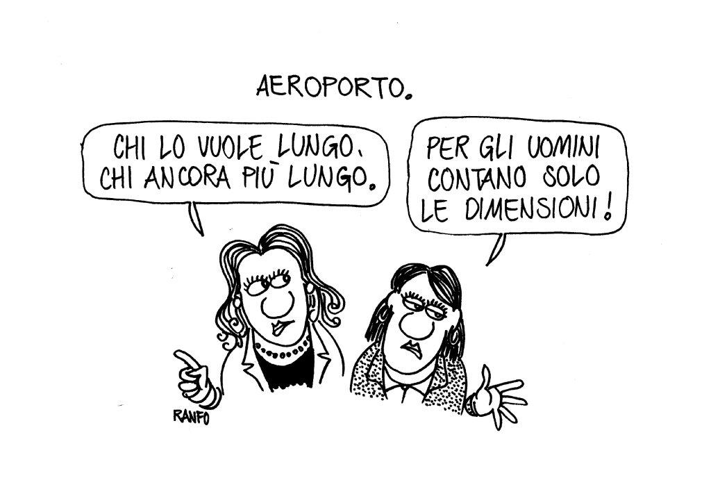 Satira. L’ampliamento dell’aviosuperficie a San Marino
