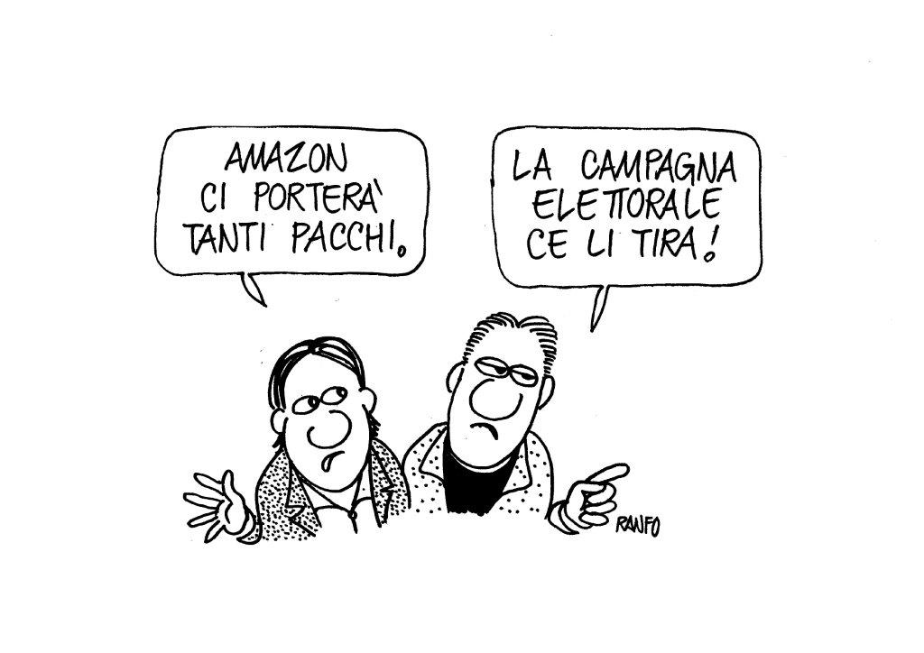Satira. San Marino tra Amazon ed elezioni politiche