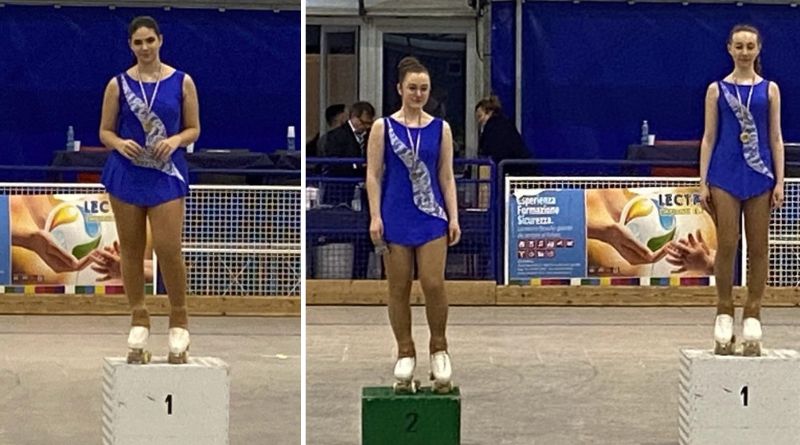 San Marino. Un oro ed un argento per le atlete sammarinesi di pattinaggio