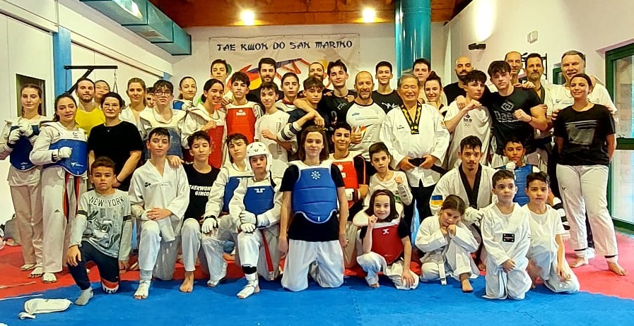 Taekwondo, a San Marino uno stage con il Gran Maestro Park Young Ghil