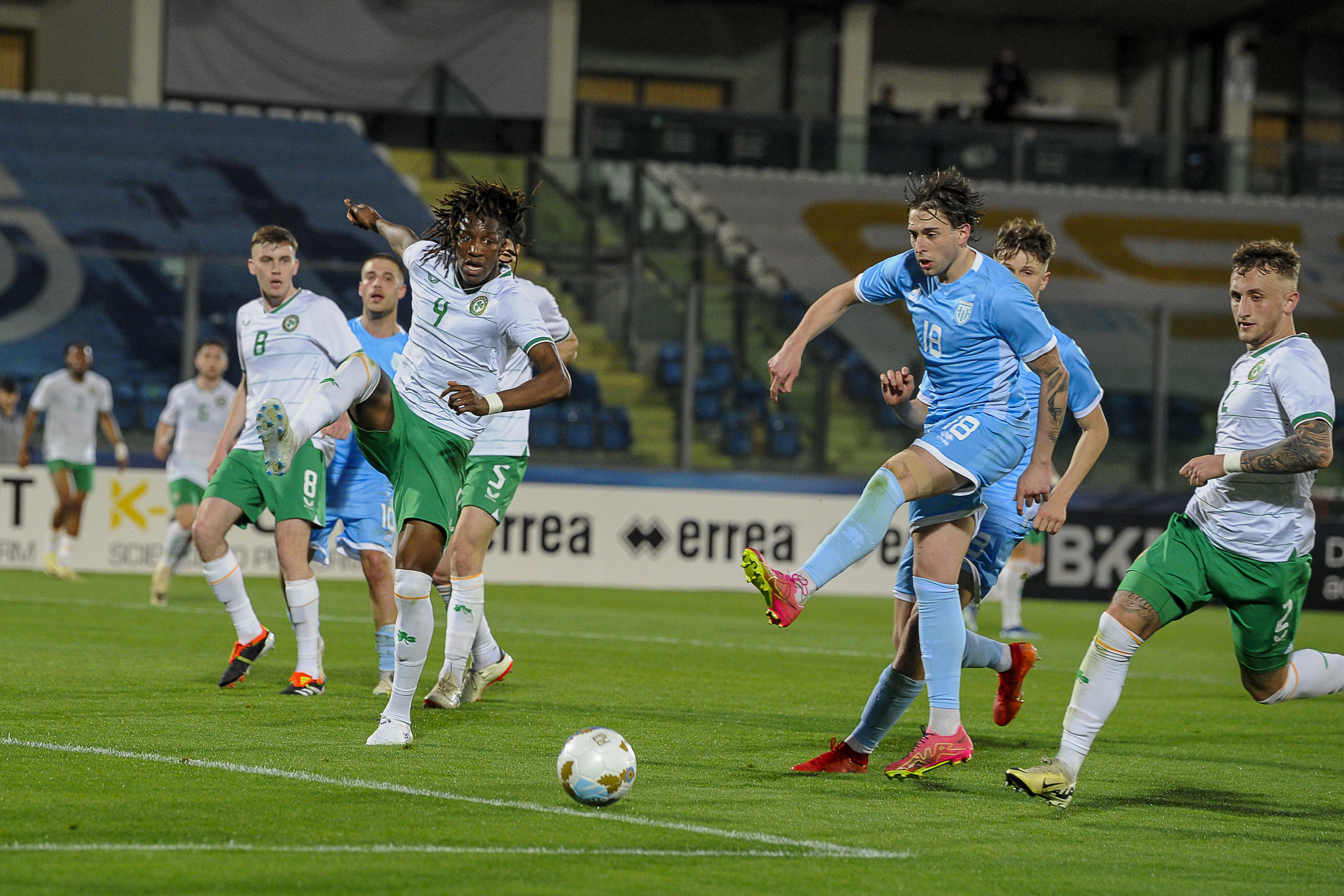 San Marino. Under 21: l’Irlanda sfrutta soprattutto la ripresa nella serata dei sette esordi biancoazzurri
