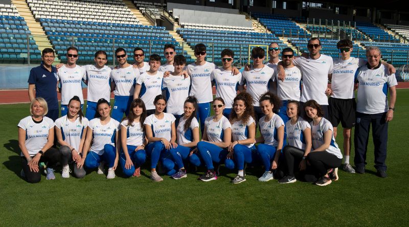 San Marino. 23 Atleti bianco azzurri per il raduno dell’atletica sammarinese
