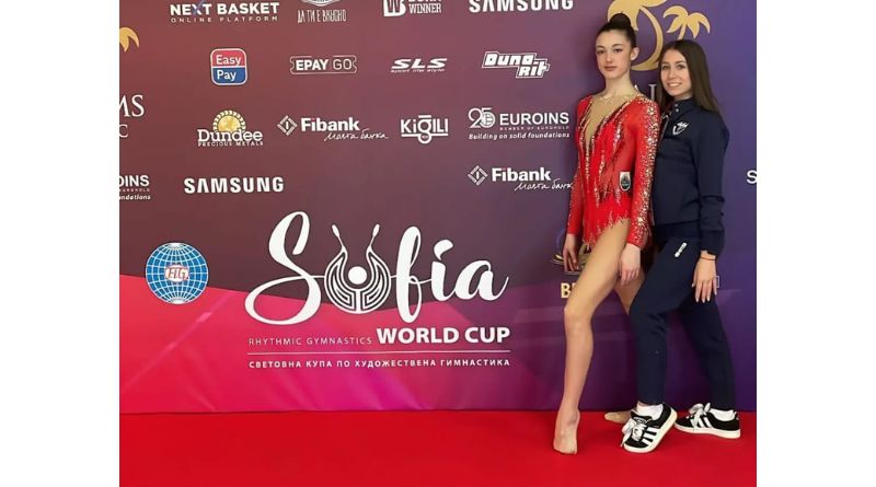 San Marino. Camilla Rossi si esalta al nastro alla Coppa del Mondo di ginnastica ritmica