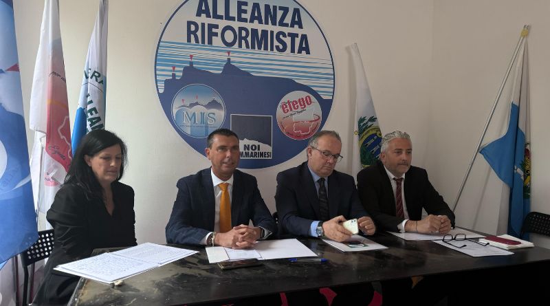 San Marino. Alleanza Riformista presenta il simbolo che aggrega Elego, Mis e Noi Sammarinesi