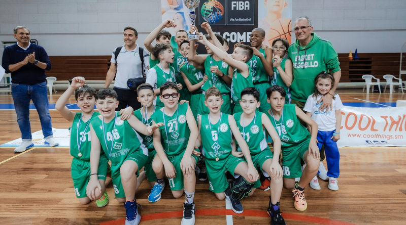 San Marino. Successo per la Minibasket Cup: 14 squadre e 200 bambini in campo – FOTO