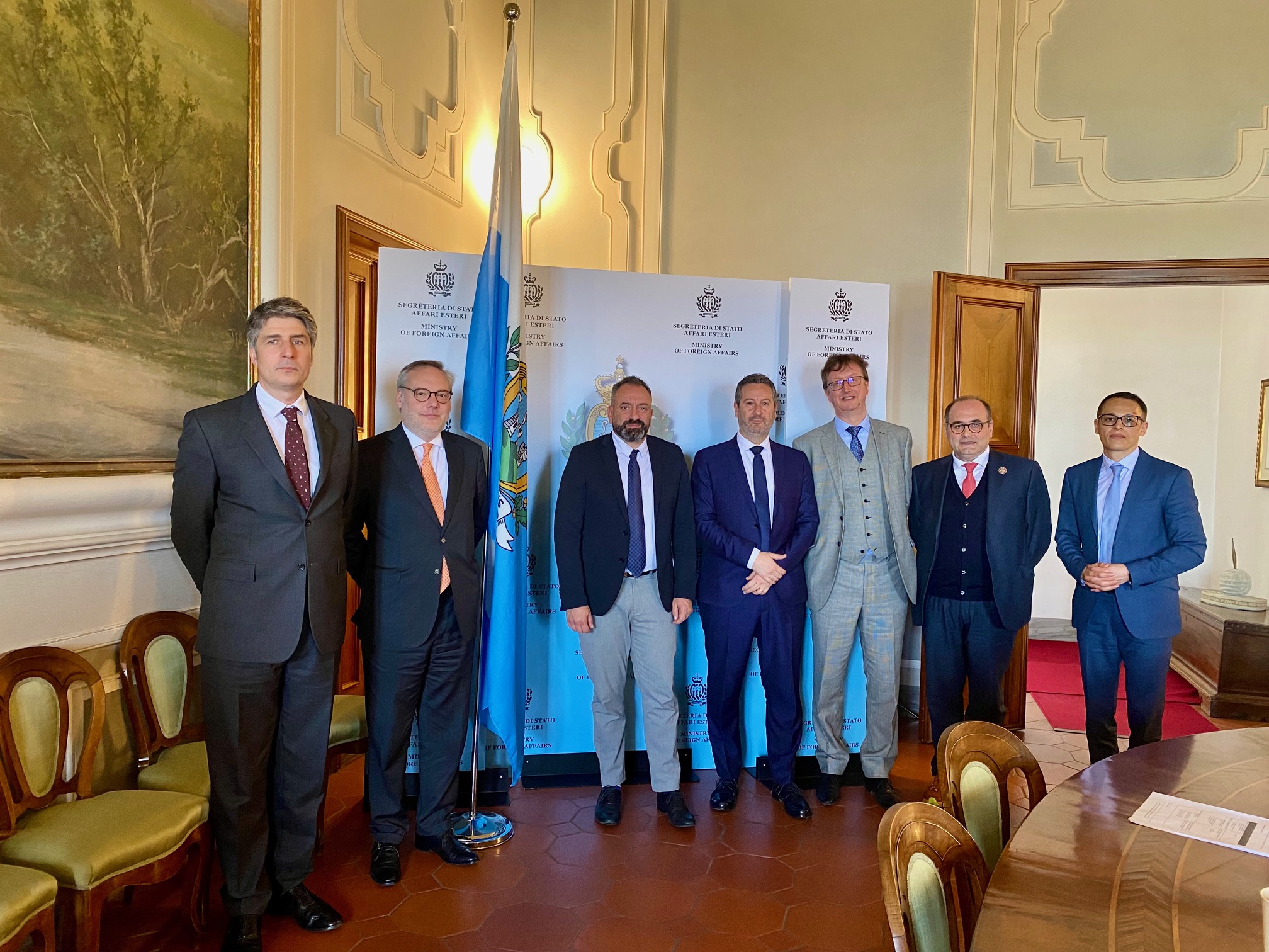 Visita della Bers a San Marino, segreterie Esteri e Finanze: In arrivo nuove opportunità per le imprese locali