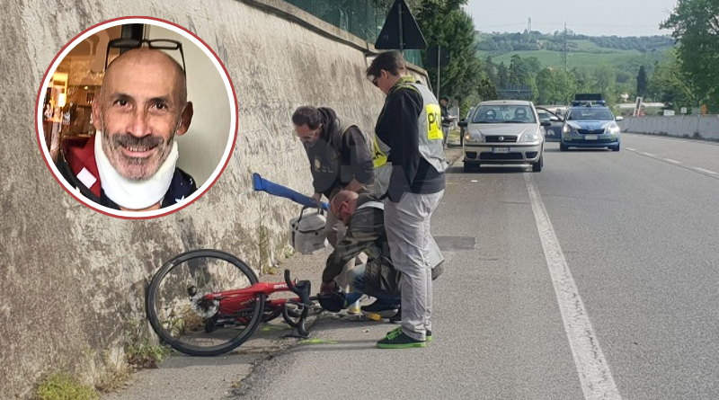 Ciclista morto, indagini in Italia e San Marino. Alcol e droga, test al pirata della strada