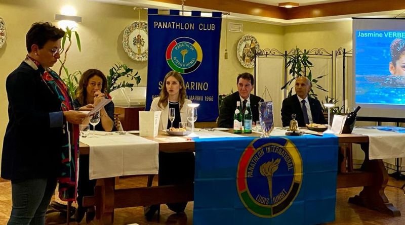 Jasmine Verbena protagonista al Panathlon club San Marino