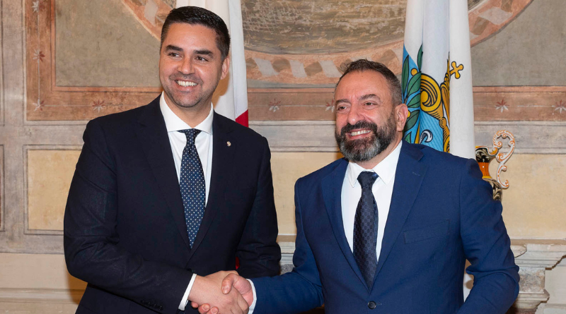 Incontro bilaterale tra il Segretario per gli Esteri di San Marino e il Ministro degli Esteri di Malta