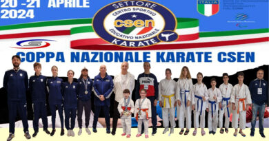 San Marino. Quattro medaglie per il karate sammarinese alla Coppa Nazionale CSEN