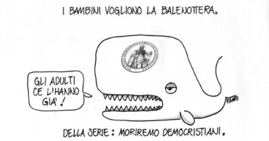 Satira. Il longevo cetaceo della politica di San Marino