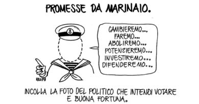 Satira. San Marino e le promesse da marinaio