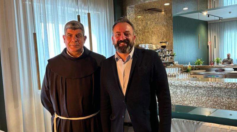San Marino. Il Segretario Beccari incontra il Vicario della Custodia Francescana di Terra Santa