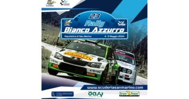 A San Marino oltre 90 equipaggi in occasione del 23esimo Rally Bianco Azzurro