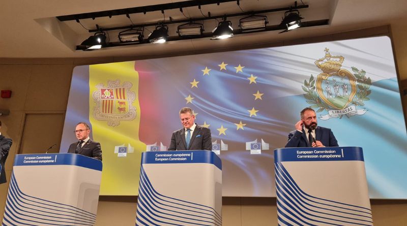 Accordo di associazione di San Marino all’Unione Europea, finalizzata la bozza dei testi legali