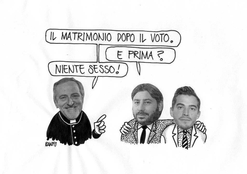 Satira. Nozze politiche a San Marino